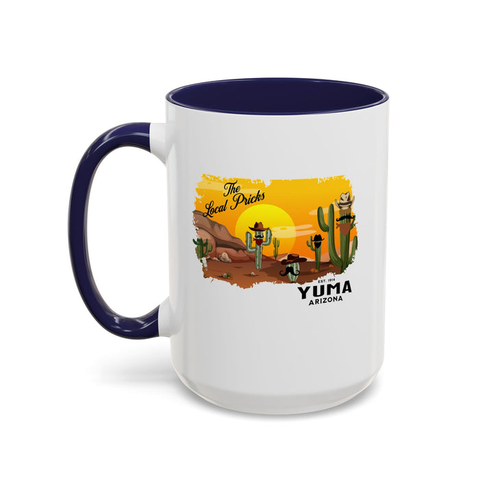 Local Pricks - Accent Coffee Mug (11, 15oz)