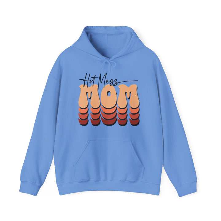 Hot Mess Mom - Unisex Heavy Blend™ Hooded Sweatshirt