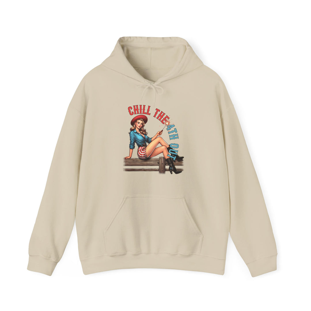 Chill The 4th Out - Unisex Heavy Blend™ Hooded Sweatshirt