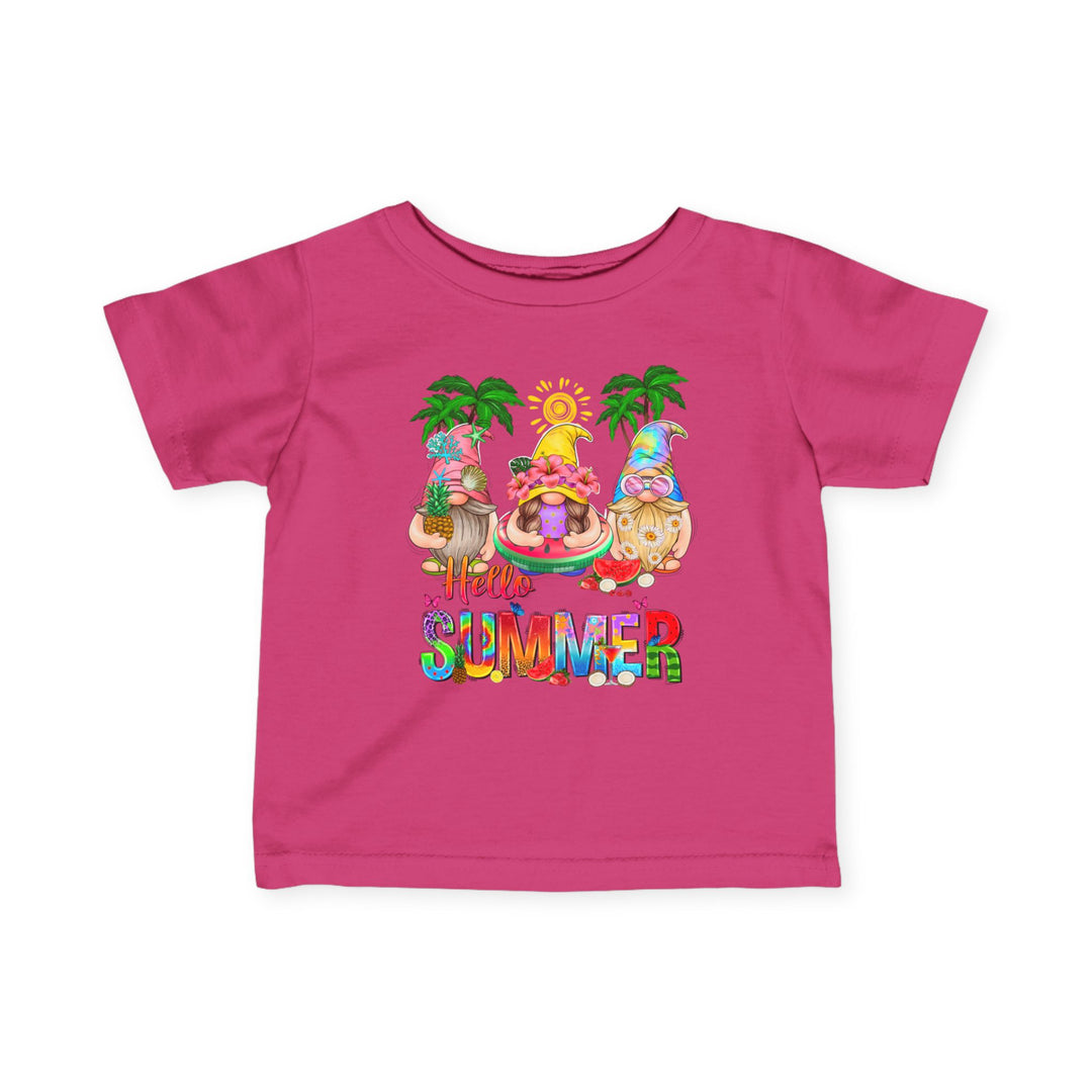Summer Gnomes - Infant Fine Jersey Tee