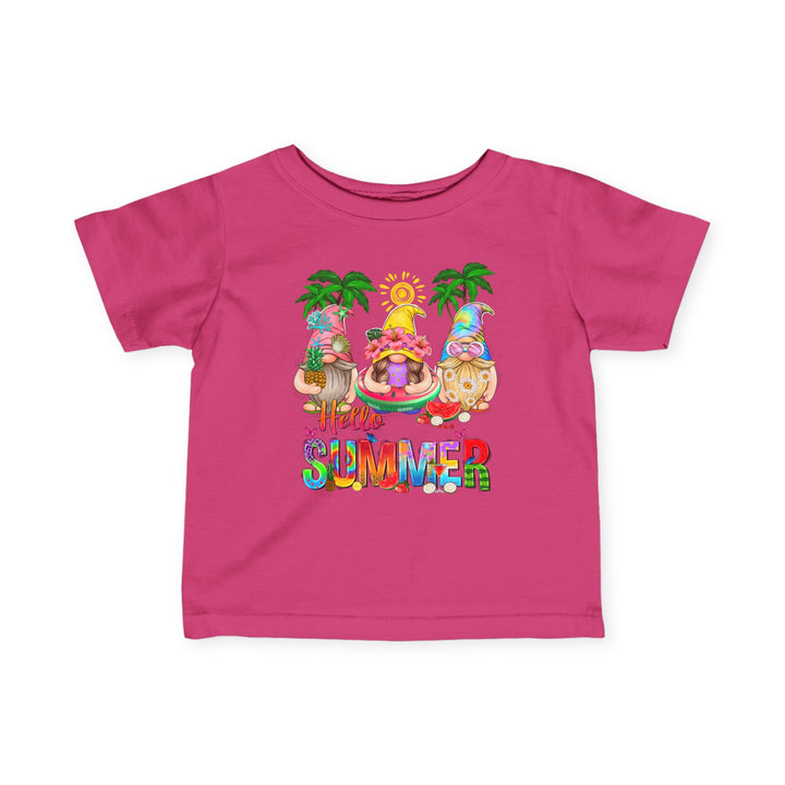 Summer Gnomes - Infant Fine Jersey Tee