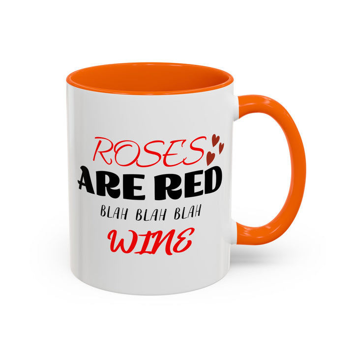 Blah Blah Blah Wine - Accent Coffee Mug (11, 15oz)