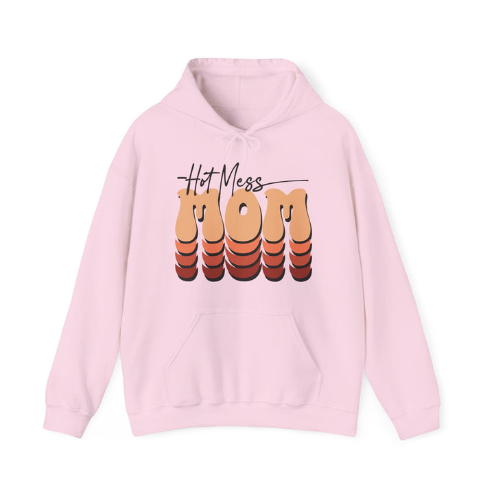 Hot Mess Mom - Unisex Heavy Blend™ Hooded Sweatshirt