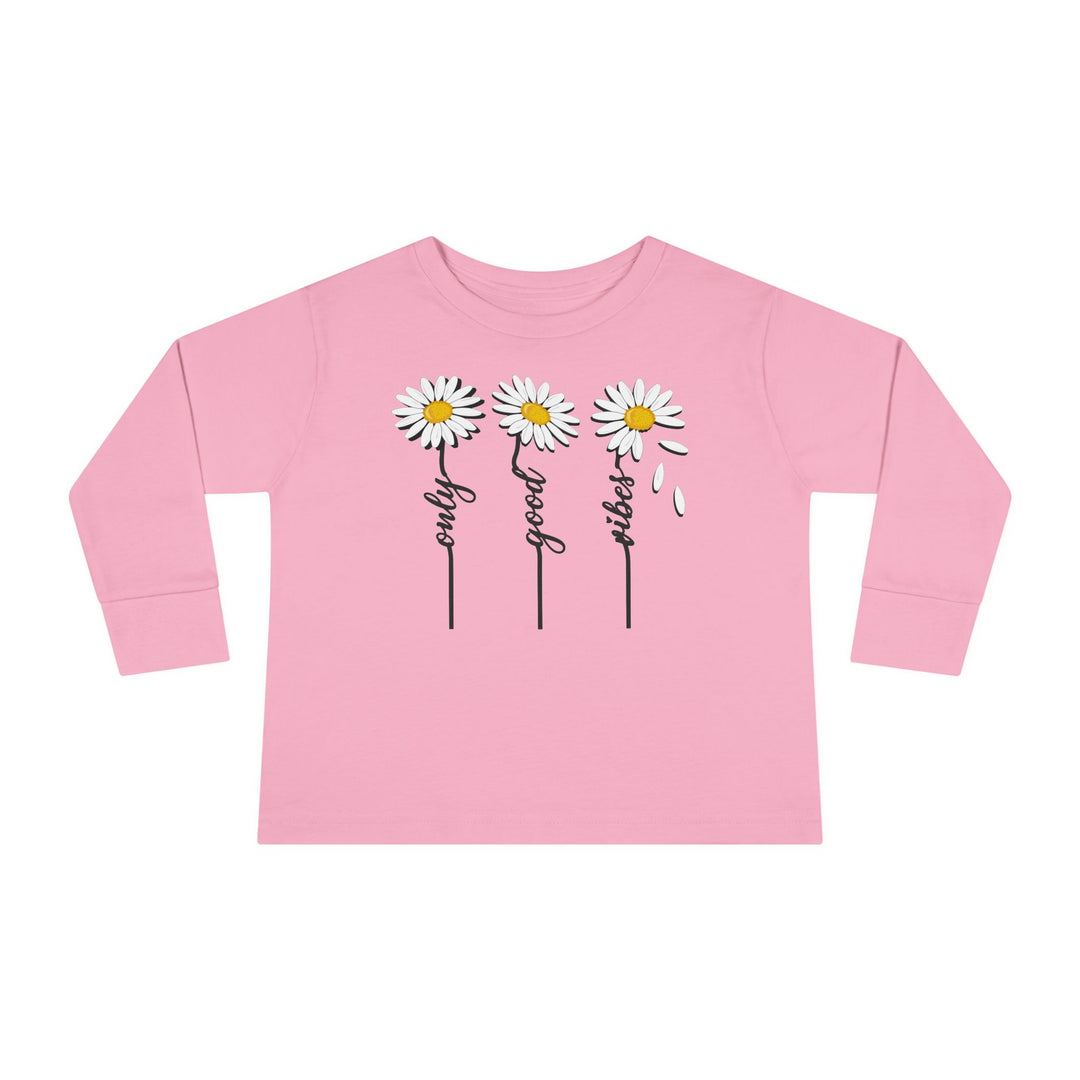 Only Good Vibes - Toddler Long Sleeve Tee
