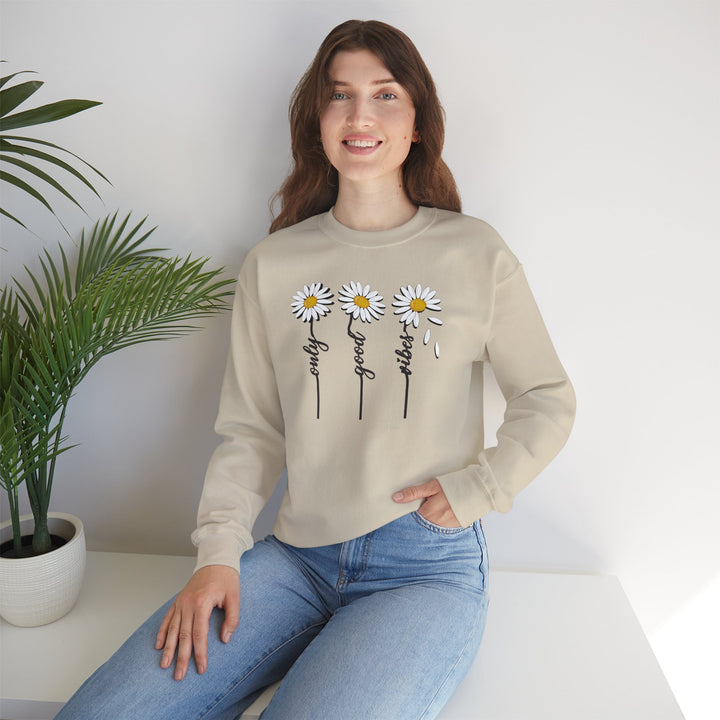 Only Good Vibes - Unisex Heavy Blend™ Crewneck Sweatshirt