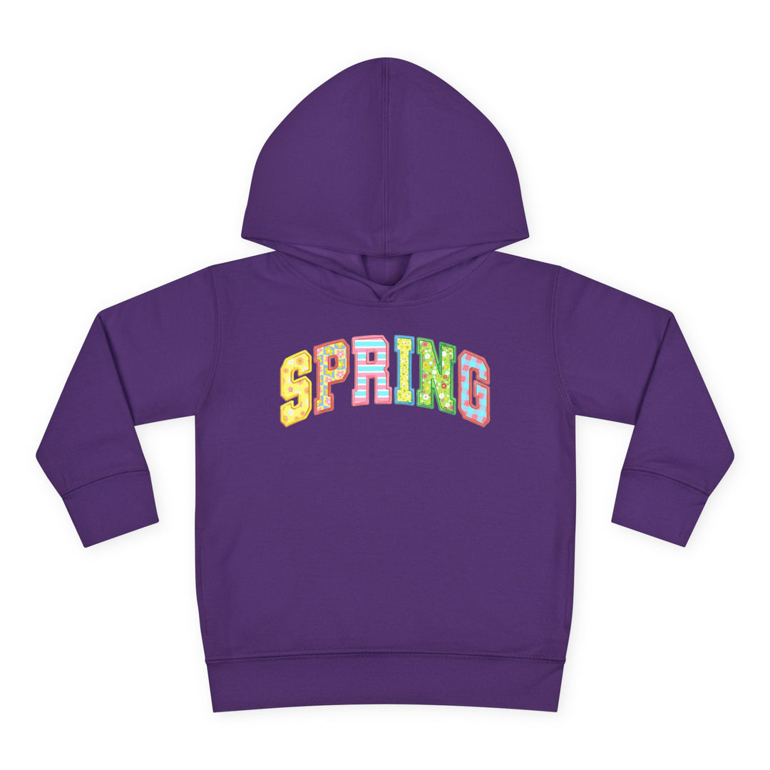 Spring Quilt - Toddler Pullover Fleece Hoodie