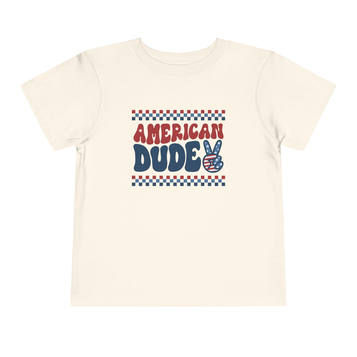 American Dude - Toddler Short Sleeve Tee