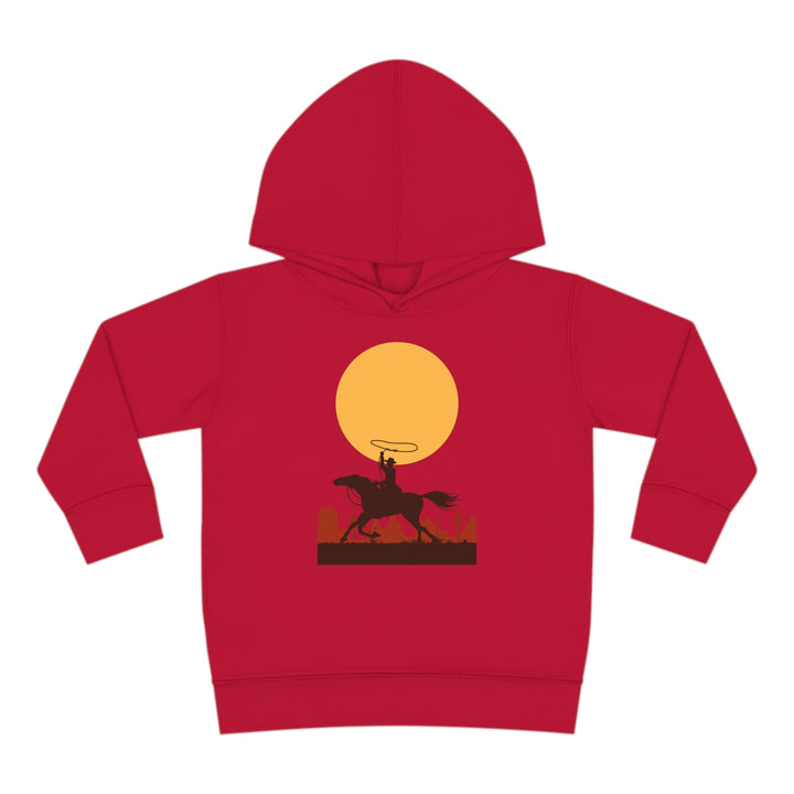 Roping The Moon - Toddler Pullover Fleece Hoodie