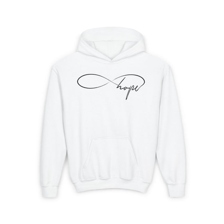 Hope Infinity - Youth Heavy Blend Hooded Sweatshirt