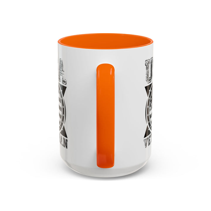 U.S.A. Veteran - Accent Coffee Mug (11, 15oz)