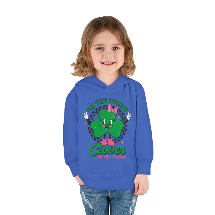Cutest Clover - Toddler Pullover Fleece Hoodie