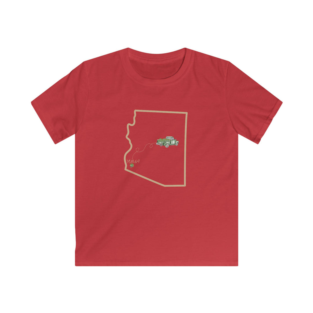 Yuma Lettuce Truck - Kids Softstyle Tee