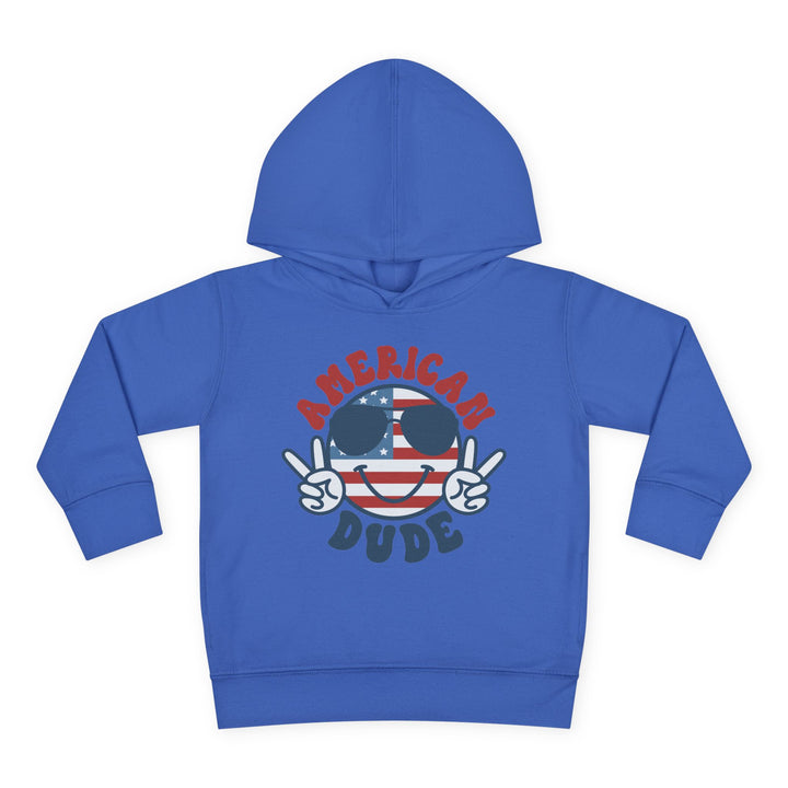 American Dude - Toddler Pullover Fleece Hoodie