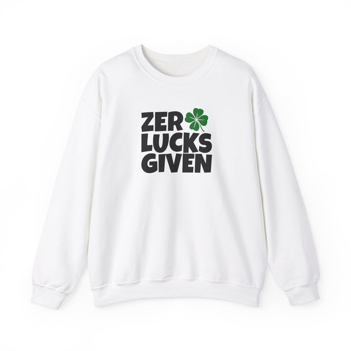 Zero Lucks Given - Unisex Heavy Blend™ Crewneck Sweatshirt