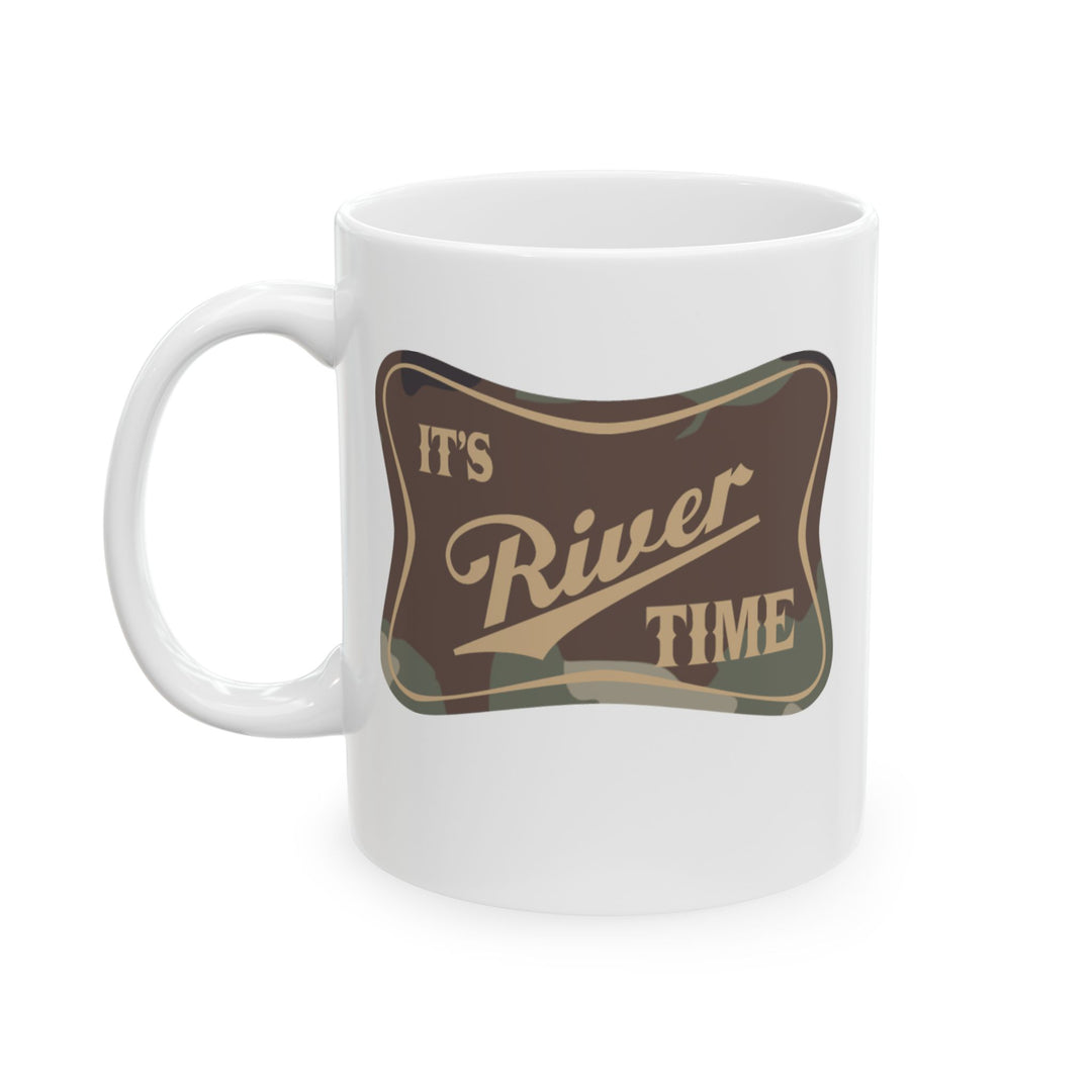River Time - Ceramic Mug, (11oz, 15oz)