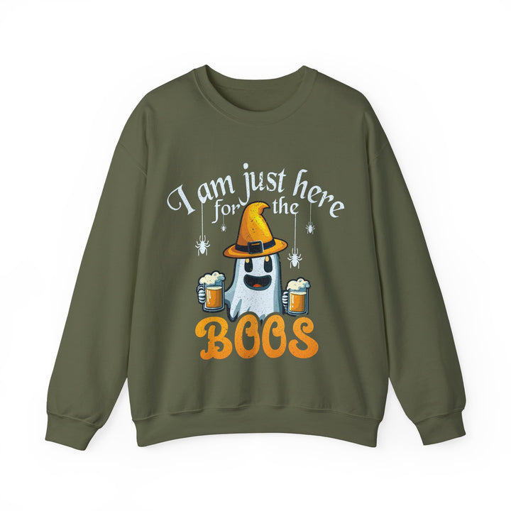 Here For The Boos - Unisex Heavy Blend™ Crewneck Sweatshirt