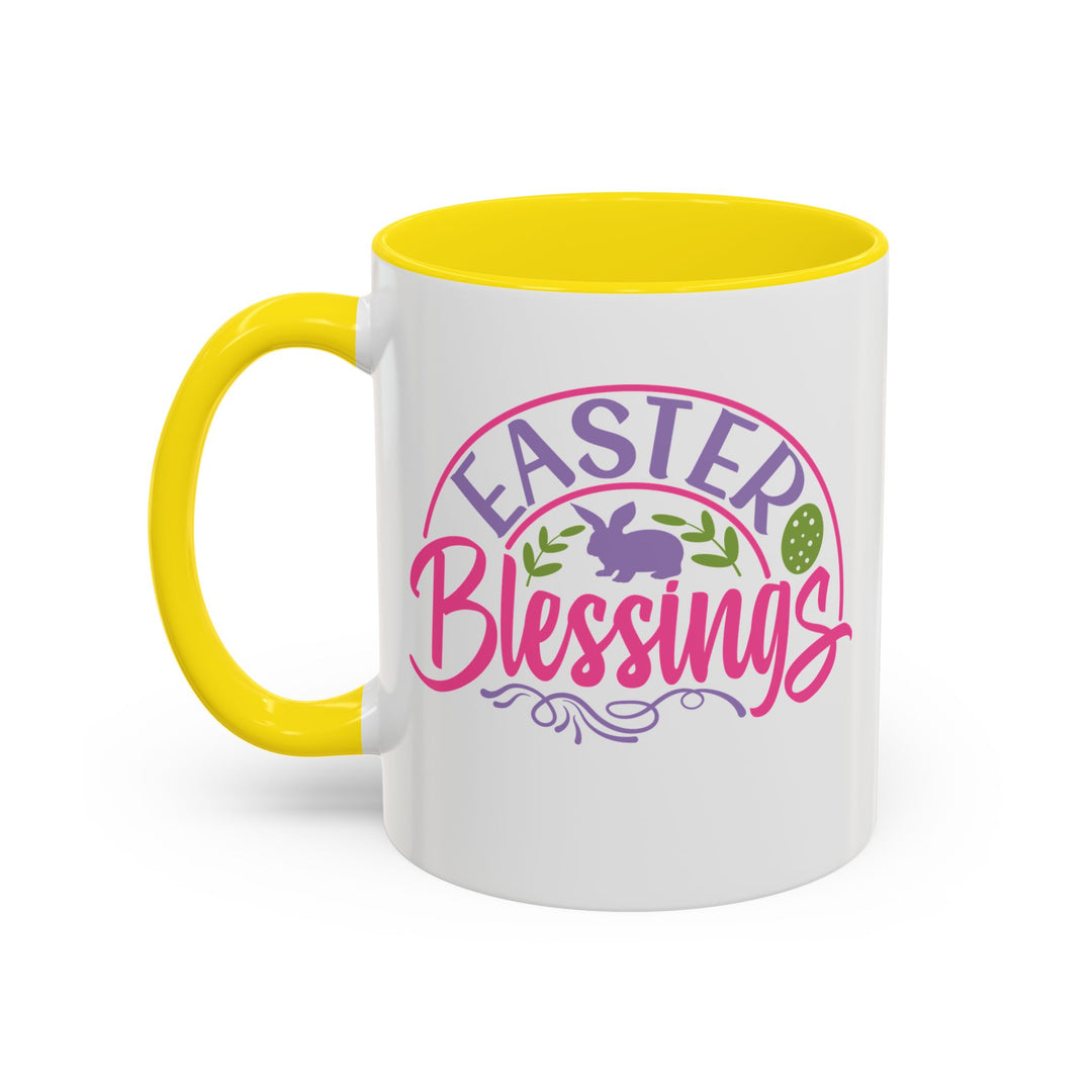 Easter Blessings - Accent Coffee Mug (11, 15oz)