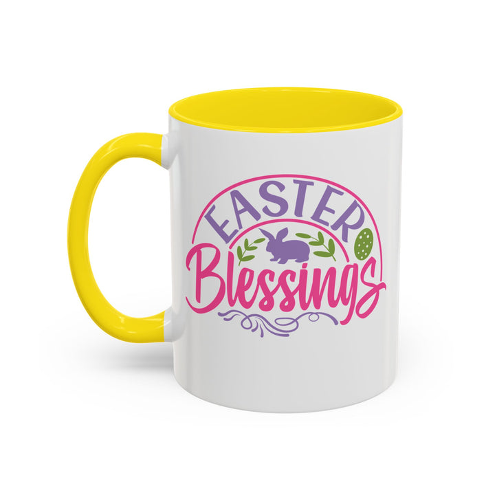 Easter Blessings - Accent Coffee Mug (11, 15oz)