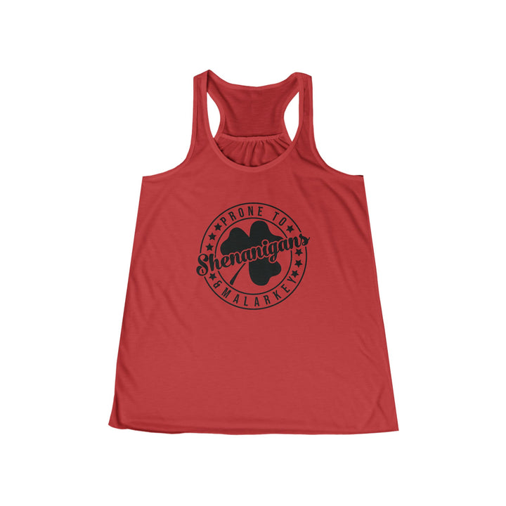 Shenanigans & Malarky - Women's Flowy Racerback Tank