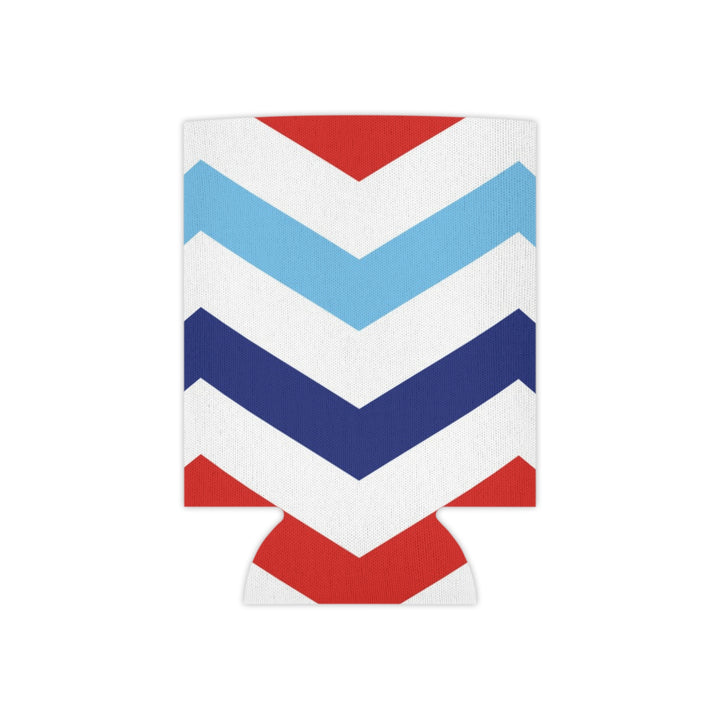 Patriotic Chevron - Can Cooler
