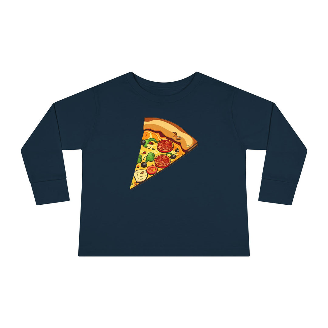 Pizza Slice - Toddler Long Sleeve Tee