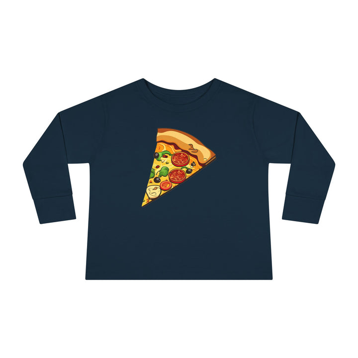 Pizza Slice - Toddler Long Sleeve Tee
