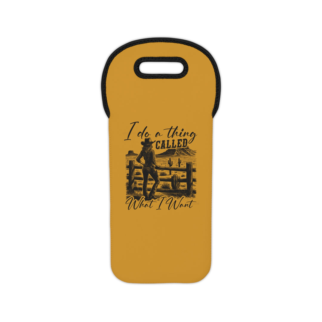 I Do A Thing Called - Wine Tote Bag