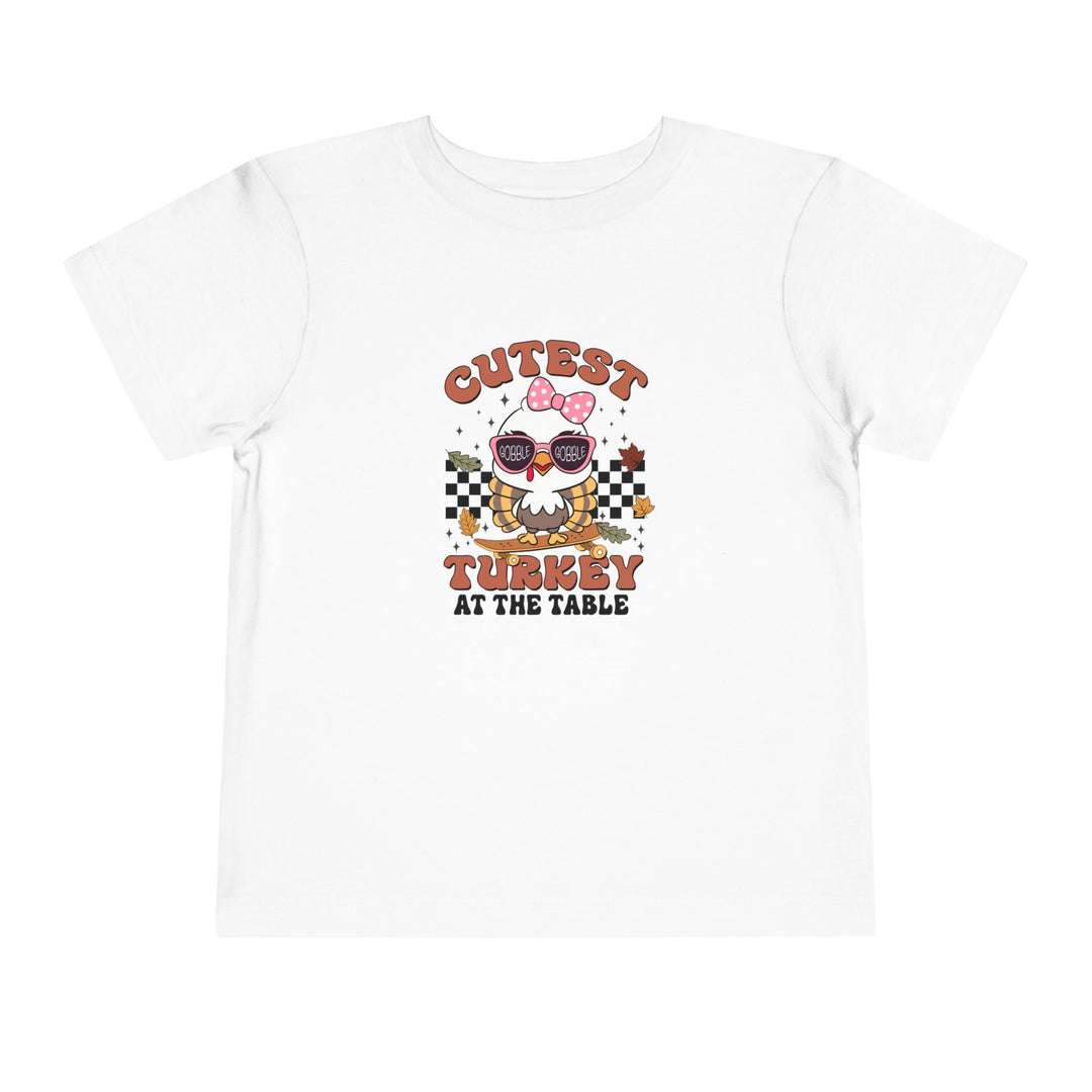 Cutest Turkey Girls -Toddler Short Sleeve Tee