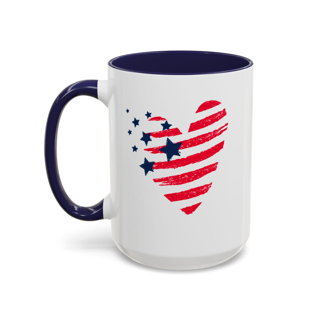 American Heart - Accent Coffee Mug (11, 15oz)
