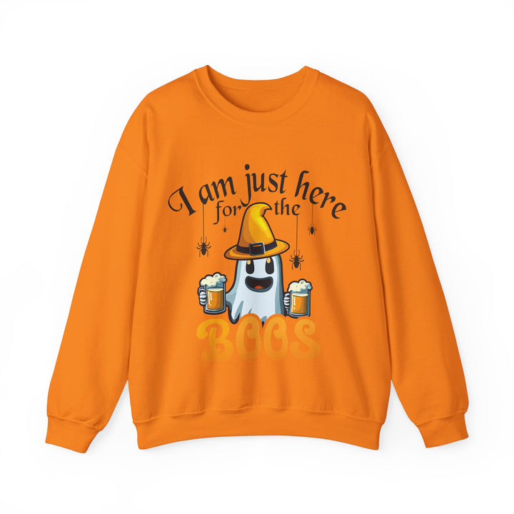 Here For The Boos - Unisex Heavy Blend™ Crewneck Sweatshirt