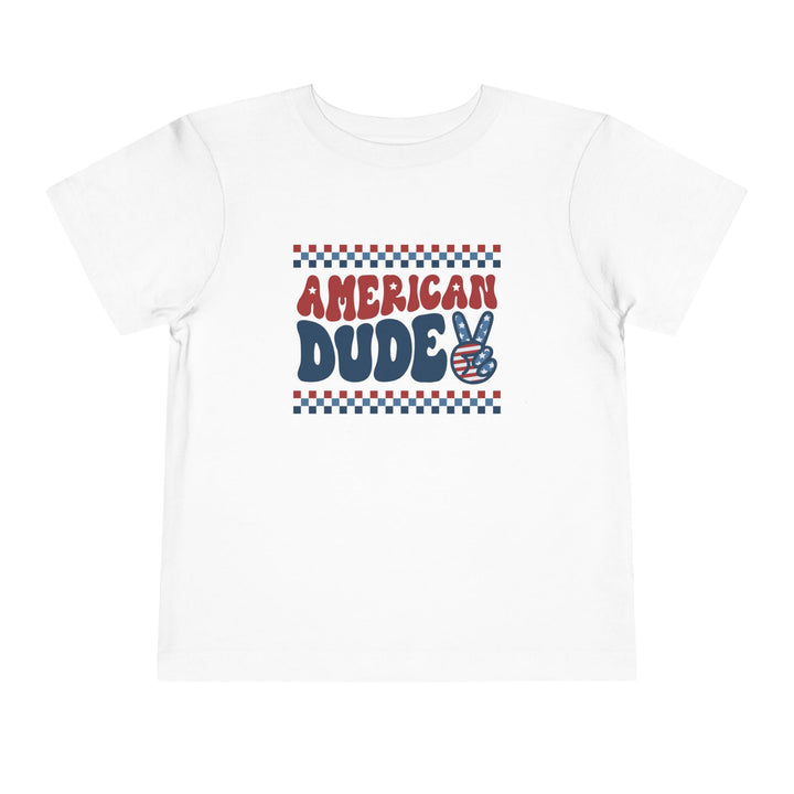 American Dude - Toddler Short Sleeve Tee