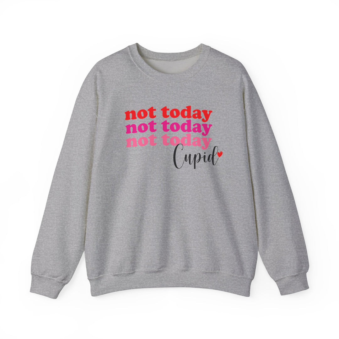 Not Today Cupid - Unisex Heavy Blend™ Crewneck Sweatshirt