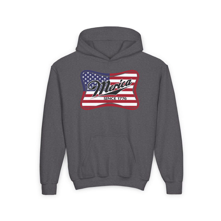 Merica - Youth Heavy Blend Hooded Sweatshirt