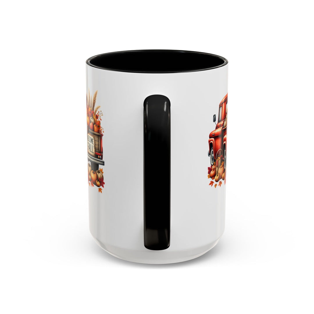 Welcome Fall - Accent Coffee Mug (11, 15oz)