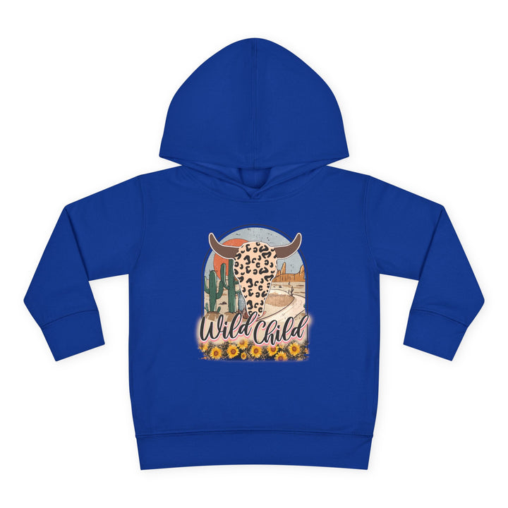 Wild Child - Toddler Pullover Fleece Hoodie