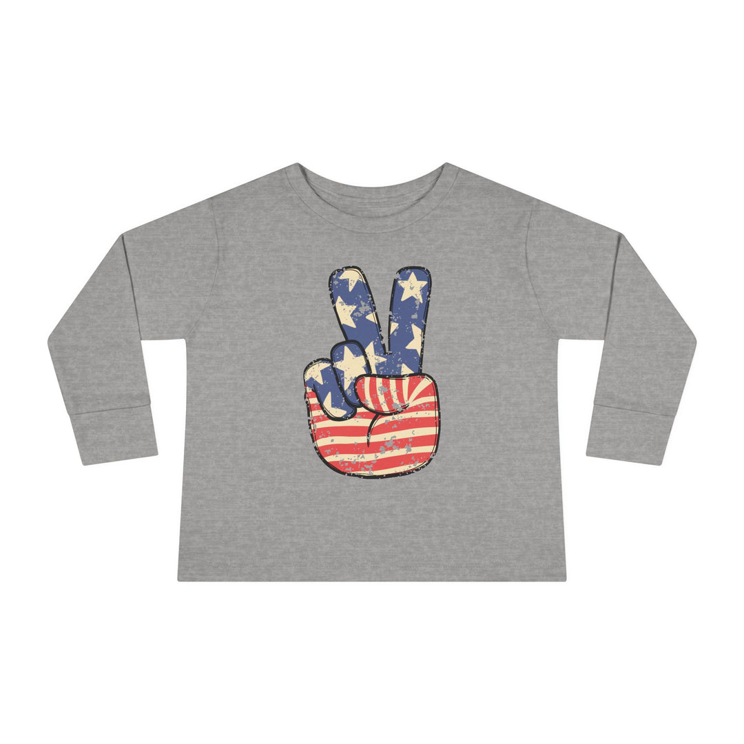 Peace - Toddler Long Sleeve Tee