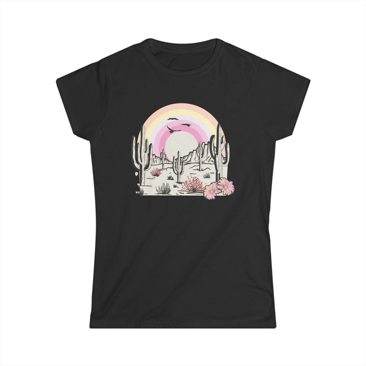 Desert Rainbow - Women's Softstyle Tee
