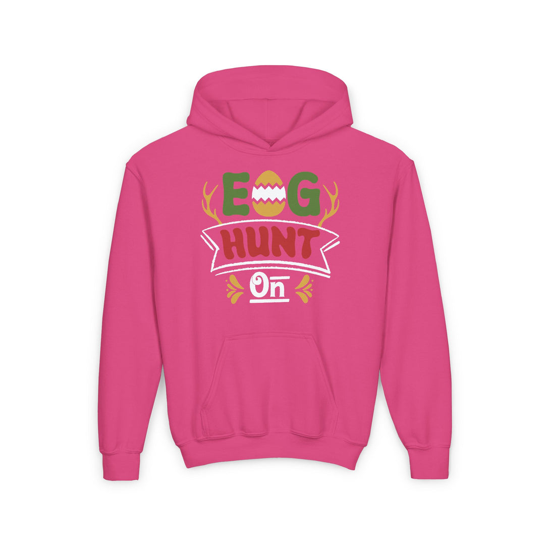 Egg Hunt - Youth Heavy Blend Hooded Sweatshirt