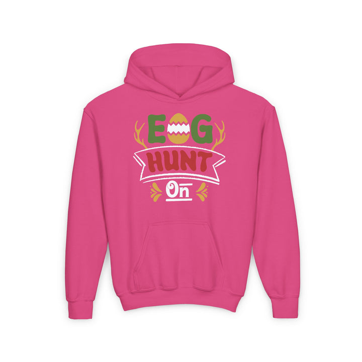 Egg Hunt - Youth Heavy Blend Hooded Sweatshirt