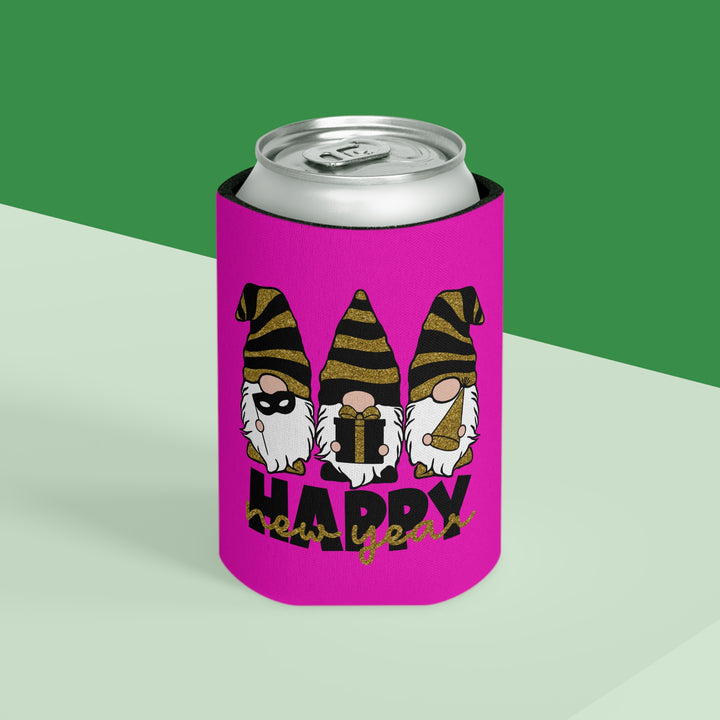 Happy New Year Gnomes - Can Cooler