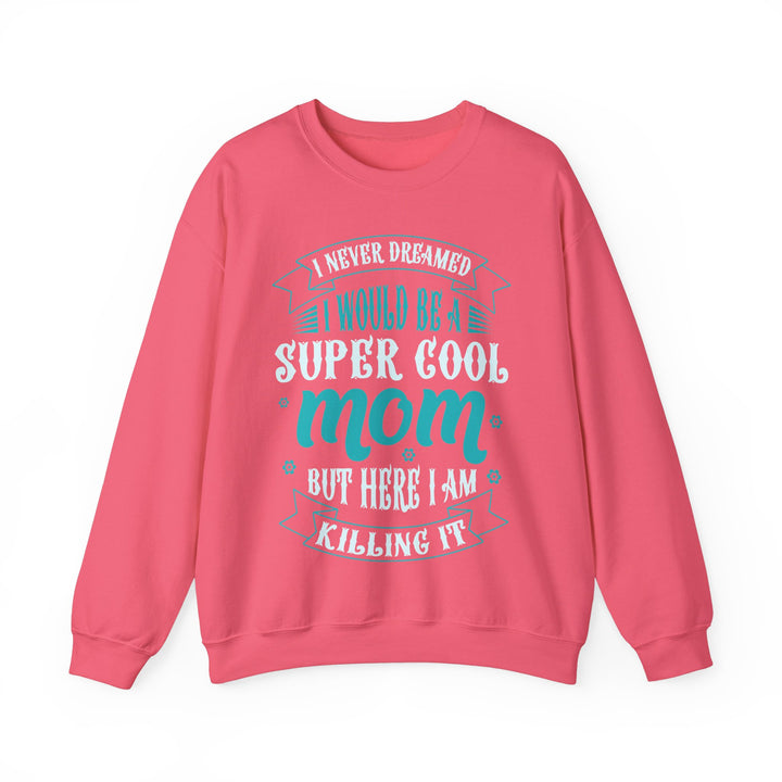 Super Cool Mom - Unisex Heavy Blend™ Crewneck Sweatshirt