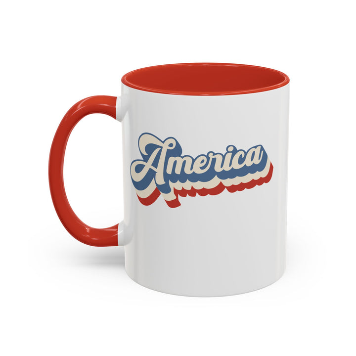 Retro America - Accent Coffee Mug (11, 15oz)