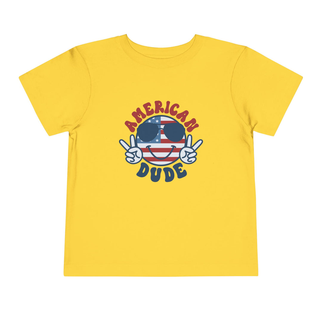 American Dude - Toddler Short Sleeve Tee