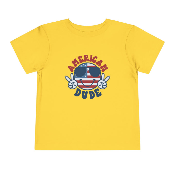 American Dude - Toddler Short Sleeve Tee
