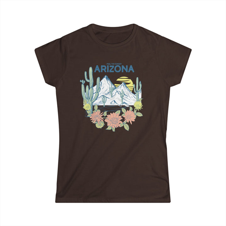 Feel The Sunset - Women's Softstyle Tee