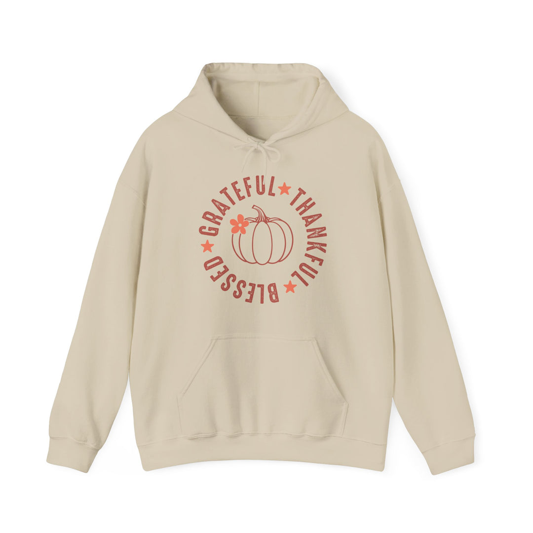 Grateful Thankful Blessed - Unisex Heavy Blend™ Hooded Sweatshirt
