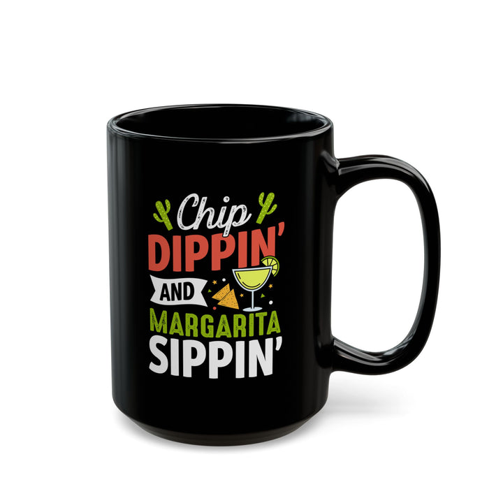Chip Dippin - Black Mug (11oz, 15oz)