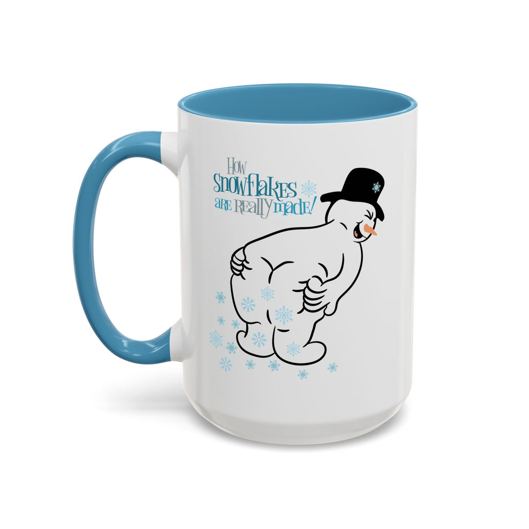 How Snowflakes Are Made - Accent Coffee Mug (11, 15oz)