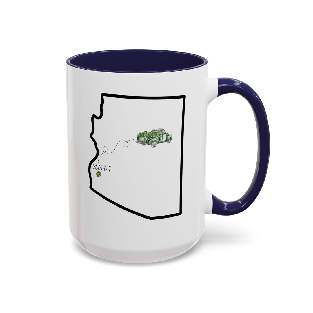 Yuma Lettuce Truck - Accent Coffee Mug (11, 15oz)