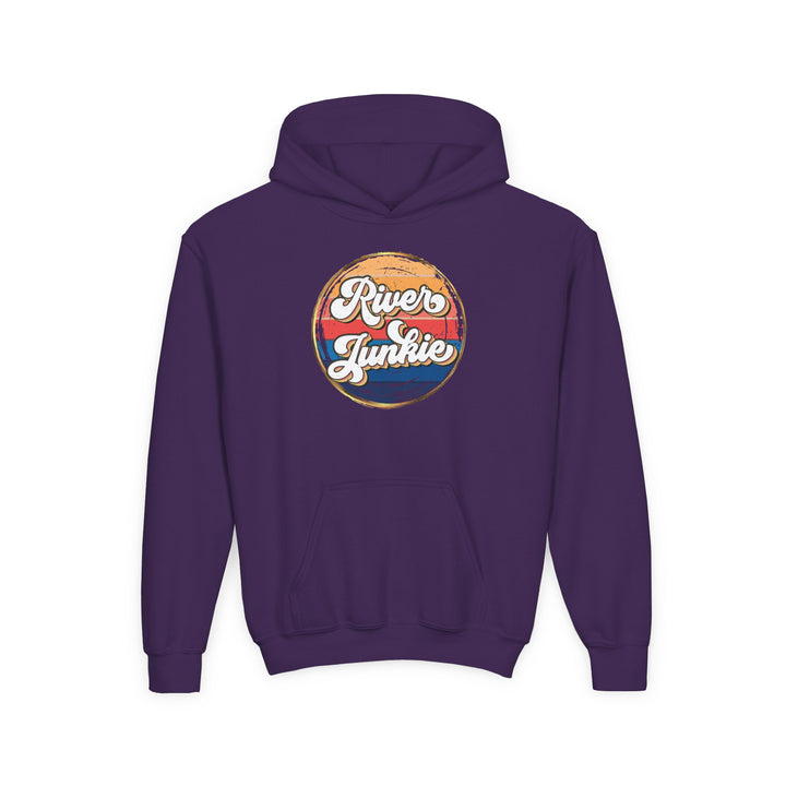 River Junkie - Youth Heavy Blend Hooded Sweatshirt